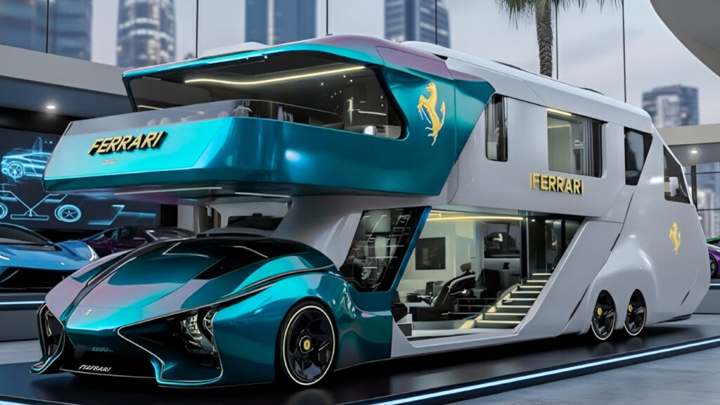 2026 Ferrari Motorhome Unveiled: Supercar Power Meets Luxury Living