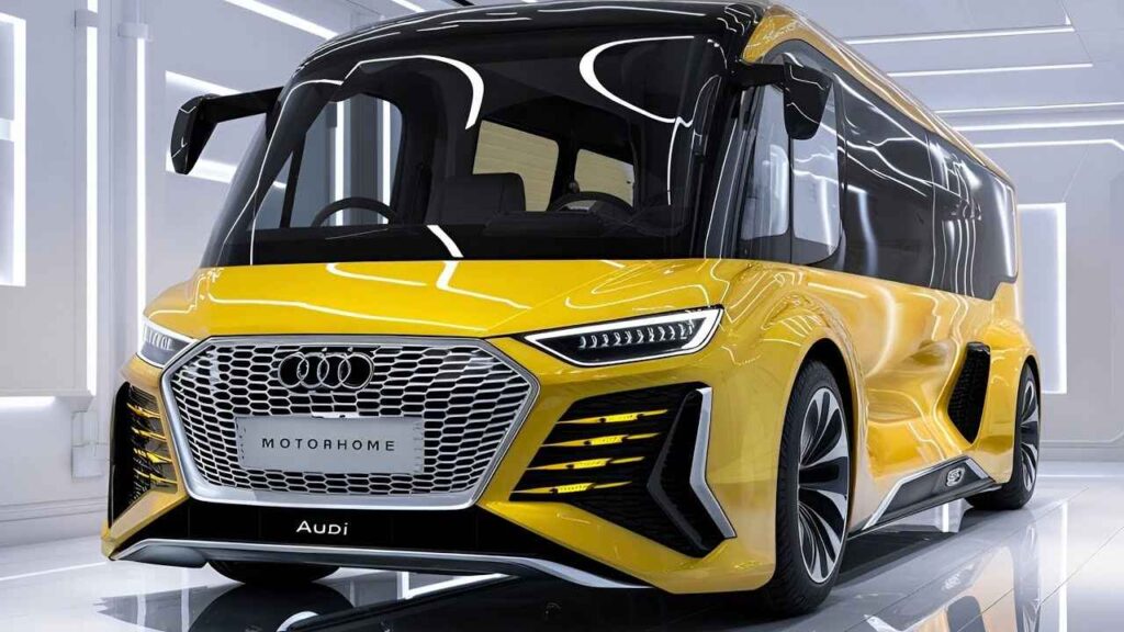 Audi Unveils the 2026 Motorhome: Luxury Living Meets Electric Power