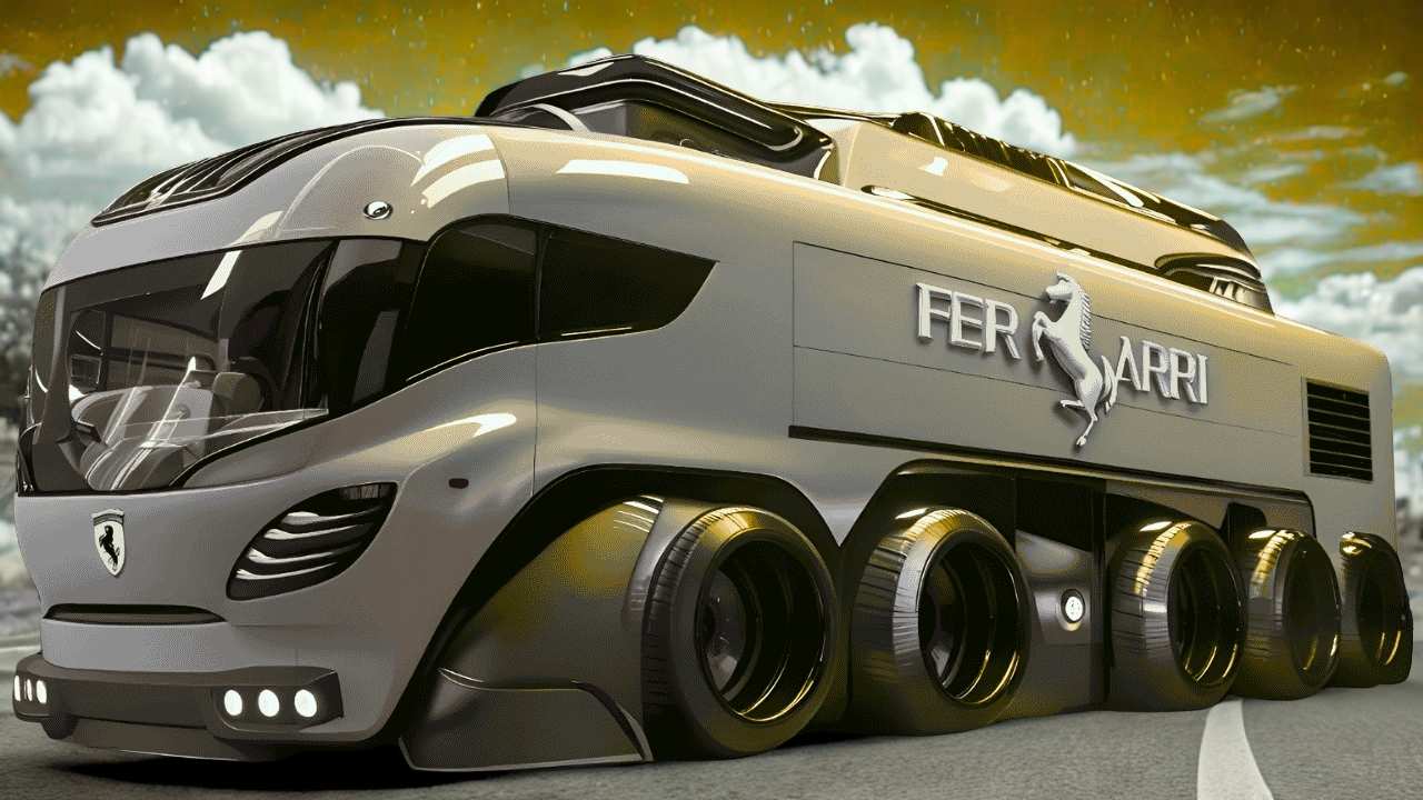 2026 Ferrari Motorhome Redefines Luxury Travel: The World’s Fastest RV Blends Supercar Power with Italian Elegance